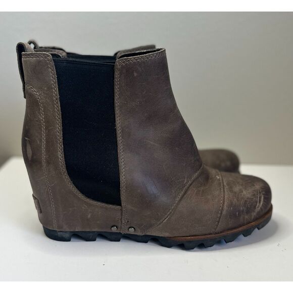 SOREL Women's Kettle Lea Wedge Weather Proof Joan of Arc Bootie Size 8 - Picture 8 of 10